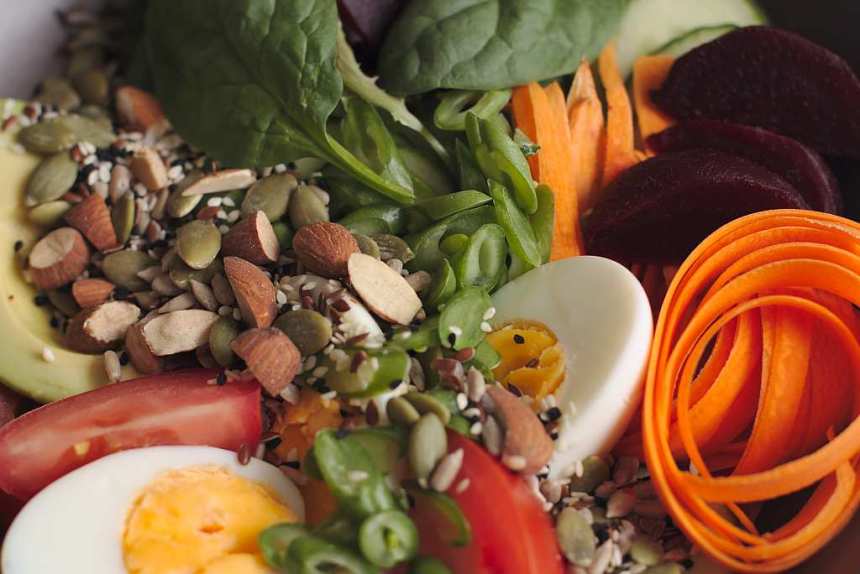 Super seeds and salad